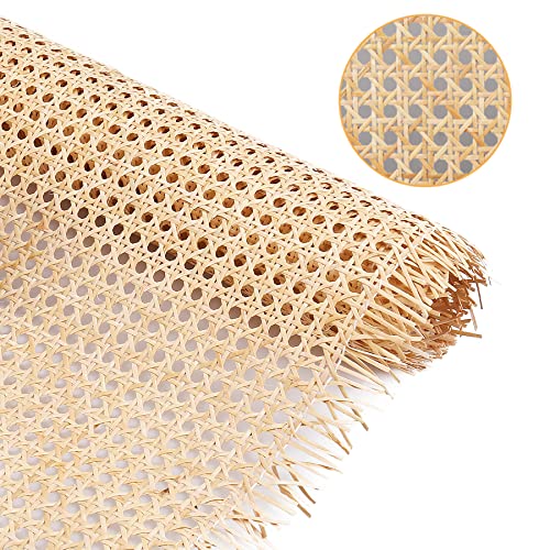 14" Width Cane Webbing 2Feet，Natural Rattan for Caning Projects - size: 14"Wx24"L(2feet)