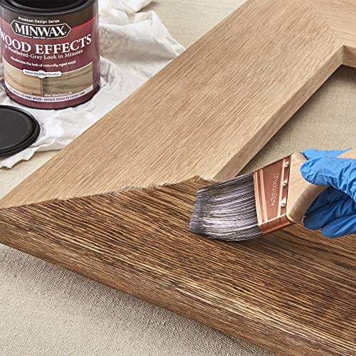 Minwax 402140000 Wood Effects, Weathered Gray, 1 Quart - color: Weathered Gray