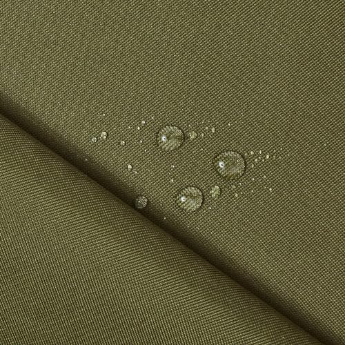 Ottertex Canvas Fabric Waterproof Outdoor 60" Wide 600 Denier 15 Colors Sold by The Yard (1 Yard, Army Green)