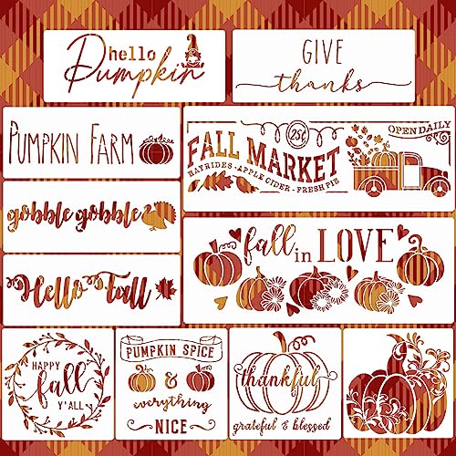 Fall Stencils for Painting on Wood Fall Stencils for Doormats - style: Fall