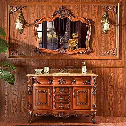 4PCS Wood Carved Corner Onlay Applique Door Cabinet Unpainted Home Furniture Decorations (20cmx5cm) - size: 20cmx5cm