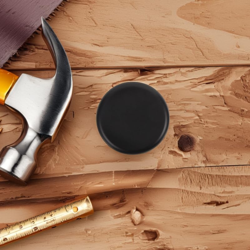 Wall Hole Cover Decorative Patch 2.36in Round Self-Adhesive Panel for Hiding Drywall Damage Wall Imperfections and Repairing Hole in No Drill Install