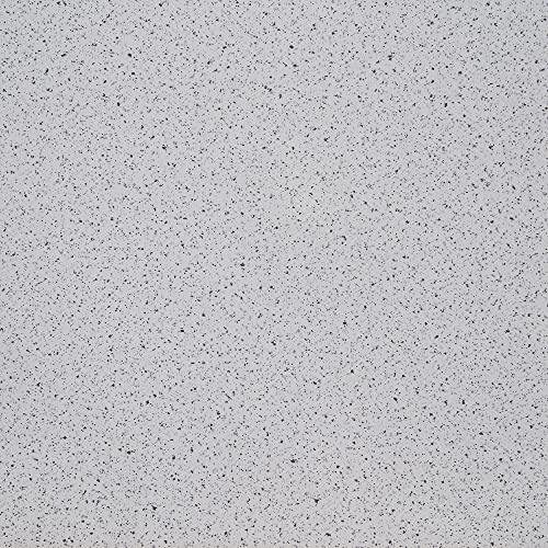 Nexus Self Adhesive 12-Inch Vinyl Floor Tiles, 20 Tiles, 12 x 12 in - color: Salt N Pepper Granite, style: Marble look