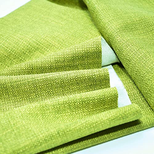 Yutong Fabric by The Yard and 9OZ-100% Polyester Upholstery Sewing Fabrics-Solid Green Pattern - color: Green, size: 1 Yard