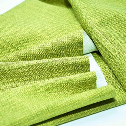 Yutong Fabric by The Yard and 9OZ-100% Polyester Upholstery Sewing Fabrics-Solid Green Pattern - color: Green, size: 1 Yard