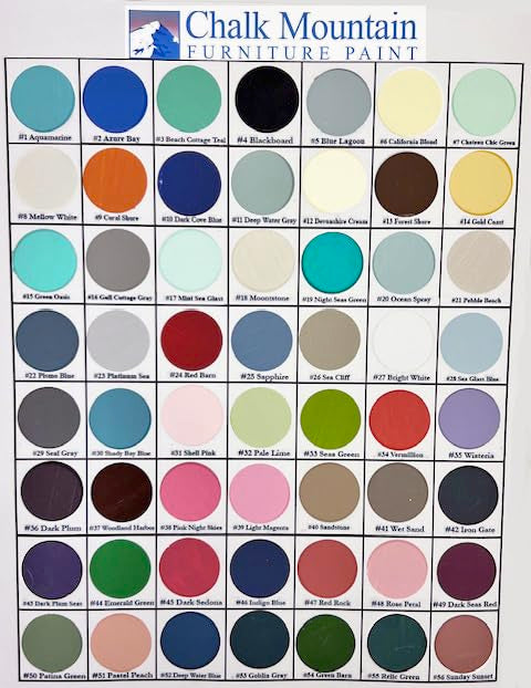 Chalk Style All-in-One Paint: Eco-friendly, matte finish for furniture, home decor, cabinets, and crafts. Low voc and odor. 32oz #39 Light Magenta