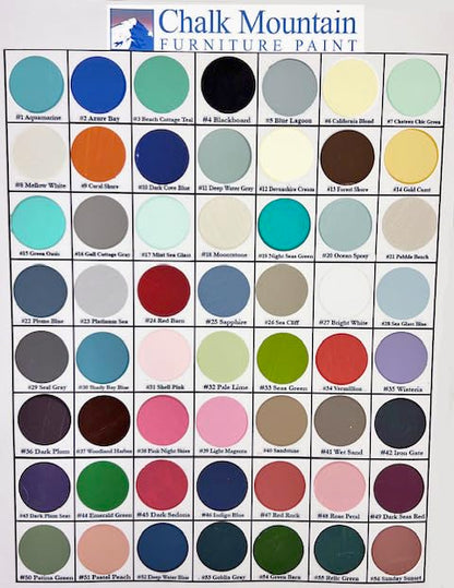 Chalk Style All-in-One Paint: Eco-friendly, matte finish for furniture, home decor, cabinets, and crafts. Low voc and odor. 32oz #39 Light Magenta