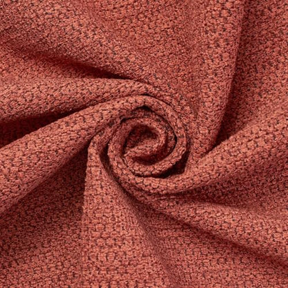 Textured Chenille Jacquard Upholstery Heavy Duty Polyester 58" Fabric by The Yard (Brick, 1 Yard) - color: Brick, size: 1 Yard