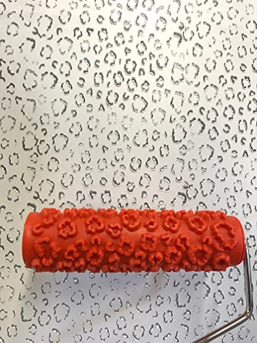 Decorative Art Texture Roller - 7" Roller (Cheetah Pattern) - color: Cheetah Pattern