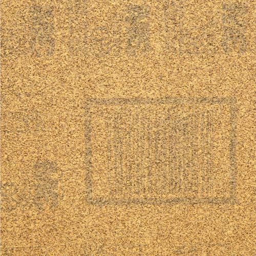 3M Sandpaper, 60 Grit, 4 Sheets, 9 x 11 in, Coarse Aluminum Oxide - size: 9 in x 11 in, style: Coarse
