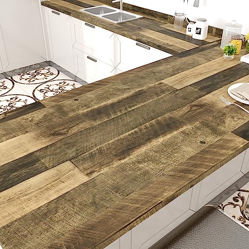 WESTICK Large Wood Conatct Paper Self Adhesive Counter Top Vinyl Wrap - color: 1, size: 36" x 120"
