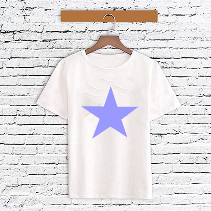5pcs Reusable Painting Stencils,Plastic Art Craft Templates on Wood Wall Fabric Paper Home Décor DIY 4" to 12" (Star) - color: Star