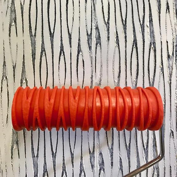 Decorative Art Texture Roller - 7" Roller (Modern Weaver Pattern) - color: Modern Weaver Pattern