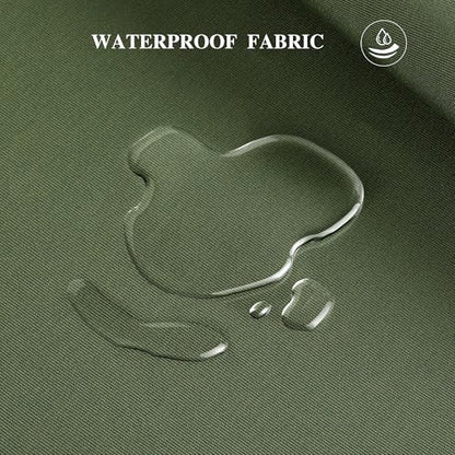 600D Outdoor Upholstery Fabric 58” W Waterproof Canvas Fabric by The Yard - color: Army Green, size: 12 yard