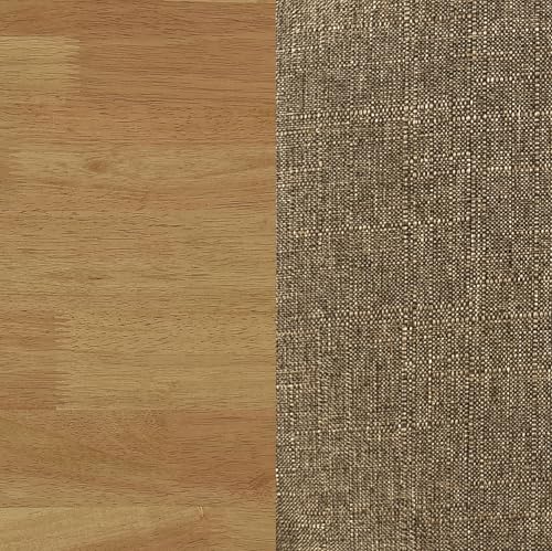 Coaster Home Furnishings - Elowen - Wood - 5-piece Dining Set with Round Dining Table and Light Brown Upholstered Chairs - Dining Room & Kitchen - Walnut & Light Brown - 108440-S5