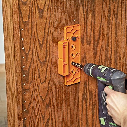 Bench Dog Shelf Pin Jig - Compact, Portable & Sturdy Straight Pins Jigs - Cabinet Shelf Pin Hole Jig for Getting Level & Wobble-Free Shelves - Woodworking Jigs for Pre-Built or Site-Built Cabinets