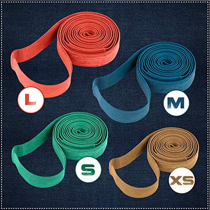 kitchentoolz 48 Pack Mover Bands – Extra Large Rubber Bands for Furniture & Moving Blankets – Heavy-Duty Stretch Bands in 4 Sizes (25", 30", 36", 42") - size: 48-Pack Variety