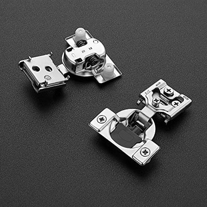 Soft Close Hinges for Kitchen Cabinet Hinges, 3/4 Inch Overlay, 10 Pack - size: 3/4 inch Overlay