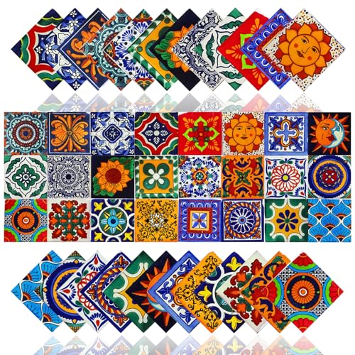 24 PCS Peel and Stick PVC Tile Stickers Waterproof Removable - color: Style a, size: 8 x 8 Inch