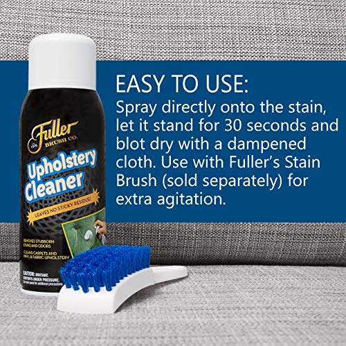 Fuller Brush Upholstery Cleaner – Foaming Multi-Surface Spray for Fabric, Carpet, Vinyl & Car Seats – Removes Stains & Odors Without Residue – Restores & Refreshes – 22 oz (Pack of 1) - size: 14 Ounce (Pack of 1)