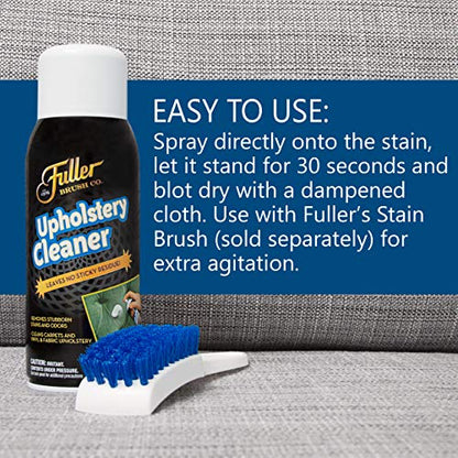 Fuller Brush Upholstery Cleaner – Foaming Multi-Surface Spray for Fabric, Carpet, Vinyl & Car Seats – Removes Stains & Odors Without Residue – Restores & Refreshes – 22 oz (Pack of 1) - size: 14 Ounce (Pack of 1)