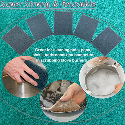 Tonmp 10 Pack 6 x 9 Inch 800 Grit General Purpose Scuff Pads for Scuffing, Scouring, Sanding, Paint Primer Prep Adhesion Scratch - Surface Preparation Automotive Car Auto Body Woodworking (Grey) - color: Grey -800 Grit