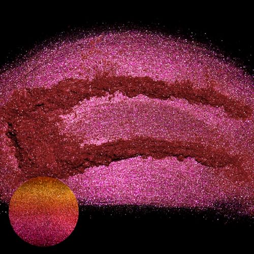 Matio Chameleon Mica Powder, 1.06oz/ 30g Meteor Falling Chrome Powder - color: C-Meteor Falling