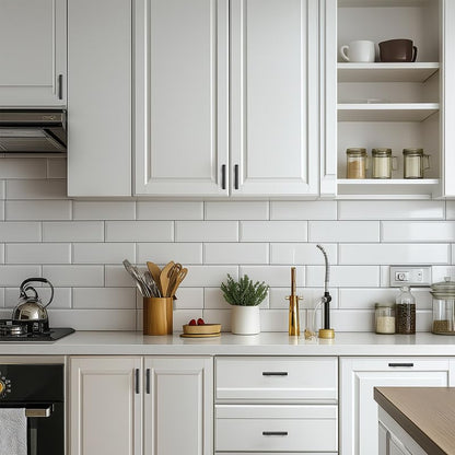 HOME EDIT Matte Black Cabinet Handles, Drawer Pulls, 2-1/2 Inch, 30 Pack - color: Matte Black, size: 2-1/2 Inch Hole Center