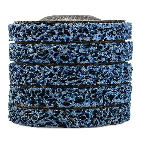 BHA 4" x5/8" Easy Strip Discs for Paint & Rust Removal - 5 Pack - style: 4” x 5/8”