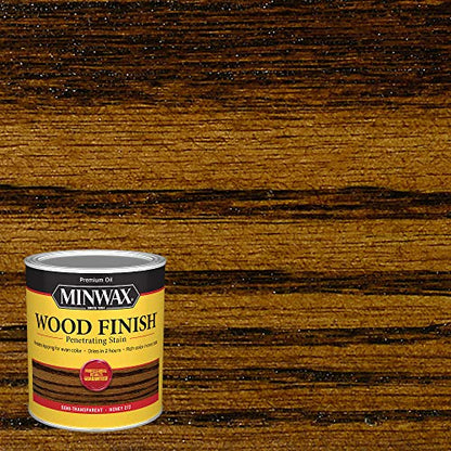 Minwax 700494444 Wood Finish, Honey, 1 Quart - color: Honey, size: 0.25 Gallon