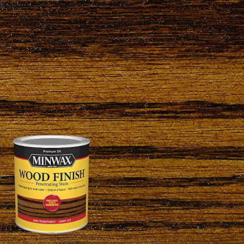 Minwax 700494444 Wood Finish, Honey, 1 Quart - color: Honey, size: 0.25 Gallon