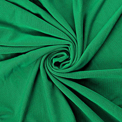 Peomeise Stretch Spandex Chair Cover for Wedding Party Dining Banquet Event (Emerald, 25) - color: Emerald, size: 25PCS