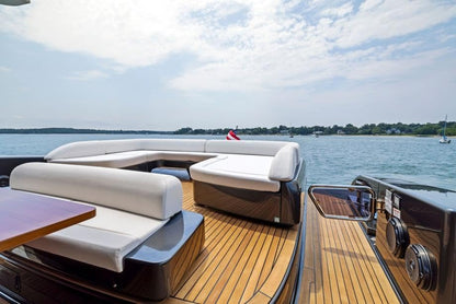 Marine Vinyl Fabric Waterproof Soft Leather Material 55"×108" White - color: White, size: 55"W x 108"L