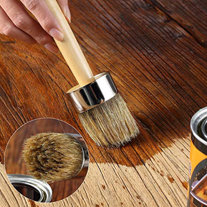 Mr. Pen Chalk & Wax Paint Brush, 2 Inch Round - size: 2 inch