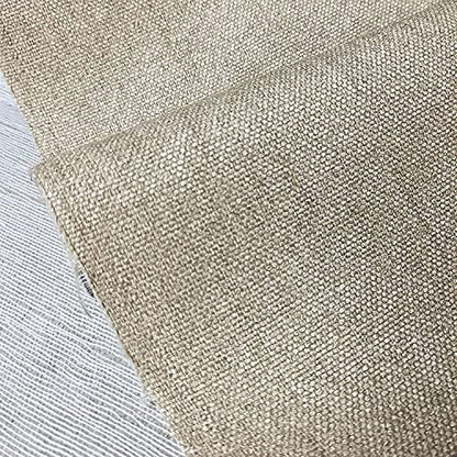 11OZ Polyester Blend Upholstery Sewing Fabric by The Yard Width 57 Inches Khaki - color: Khaki, size: 1 yard
