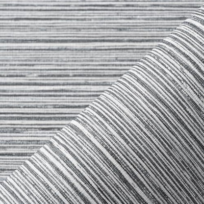Grasscloth Textured Wallpaper Dark Gray Linen Thick 24" X 394" Fabric Contact Paper Grassweave Removable Modern Self Adhesive Wallpaper for Walls Cabinets Bedroom Liners Fireplace - color: Dark Gray