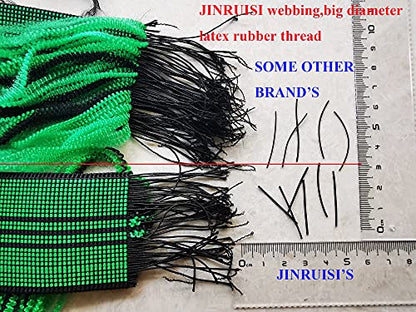 41FT 12.5 Meter Long, Thick and High Elasticity 2" Wide Elastic Webbing,Upholstery Sofa,Chair,Couch Seat Belt Replacement,Upholstery Webbing Elasbelt (41 ft) - size: 41 ft