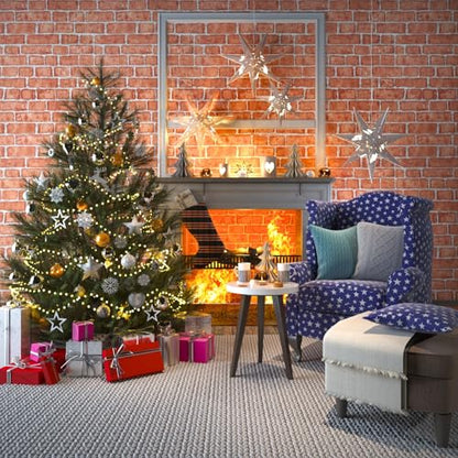 Cohoo Home Red Brick Wallpaper Peel and Stick Contact Paper Faux 787”×18” - color: Red, size: 17.7" x 787"
