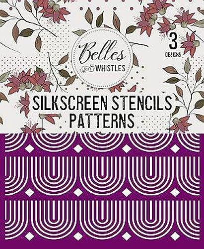 Dixie Belle Paint Company Silkscreen Stencil - Patterns 8� x 9� - 3 Pack - style: Patterns