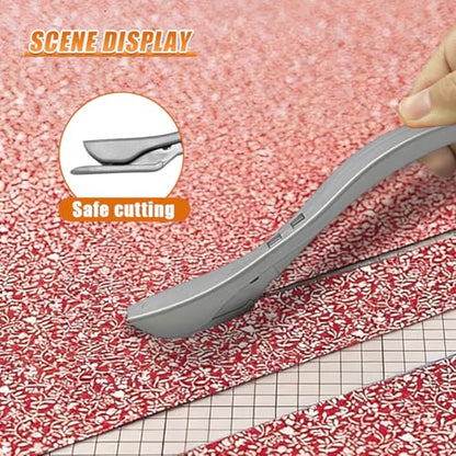 3PCS Car Wrapping Paper Cutter with 10 Replaceable Blades (Gray) - color: Gray