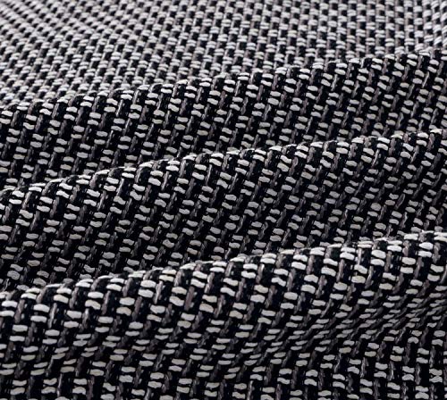 OctoRose Thick Linen Fabric, 1 Yard (36x59 inch) Upholstery Sewing Fabrics for Sofa, Futon, Box Cushion, Daybed Mattress, Bench, Ottoman Cut by The Yard (Linen-Grey, 1 Yard) - color: Linen-grey