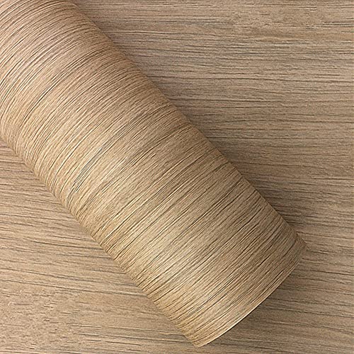 Moyishi Wood Grain Vinyl Sticker Decal Roll Car Interior Home Office Furniture DIY Film Wrap 30cmx100cm (White) - color: White