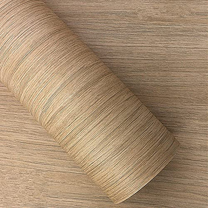 Moyishi Wood Grain Vinyl Sticker Decal Roll Car Interior Home Office Furniture DIY Film Wrap 30cmx100cm (White) - color: White
