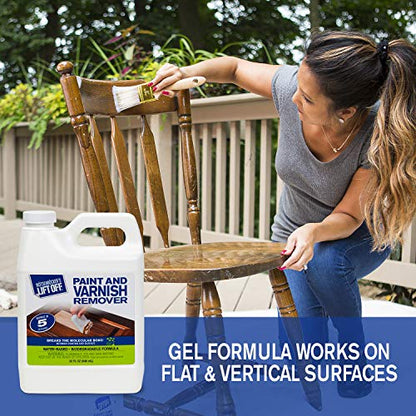 Lift Off Paint & Varnish Remover, 32 fl oz, 41132 - size: 32 Fl Oz (Pack of 1)