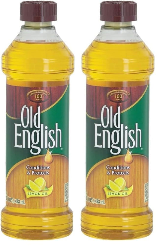 Old English Oil, Bottle Lemon 16 Fl Oz (Pack of 2) - size: 16 Fl Oz (Pack of 2)