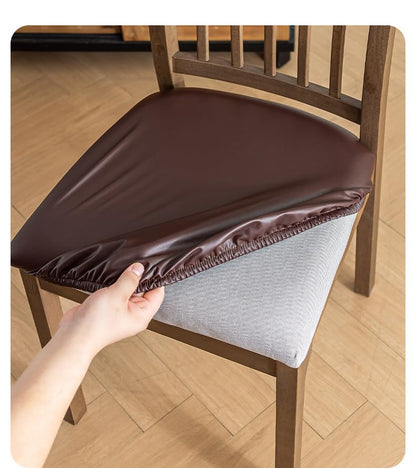 Chair Covers Waterproof,Chair Covers for Dining Chairs,Coffee,Set of 2 - color: Model a - Coffee, size: set of 2