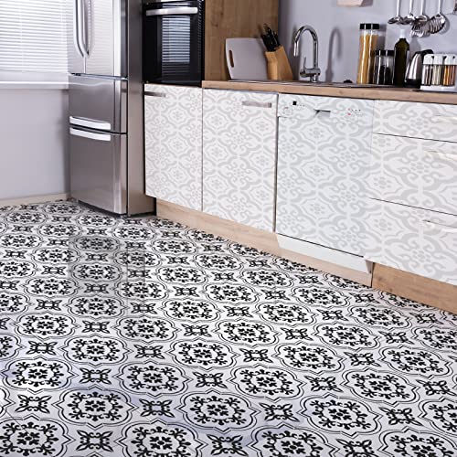 8 Pcs Floor Stencils Wall Stencils for Painting 4x4 Inch Tile Stencil for Painting Walls Concrete Floor Stencil Drawing Pattern Templates Kit in 8 Styles