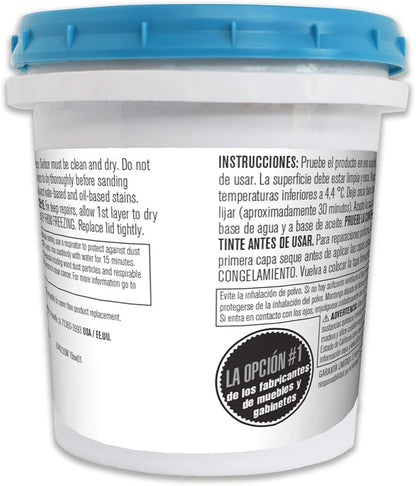 FamoWood 40022126 Latex Wood Filler - Pint, Natural 24 Oz. | Pack of 2 - size: Pack of 2