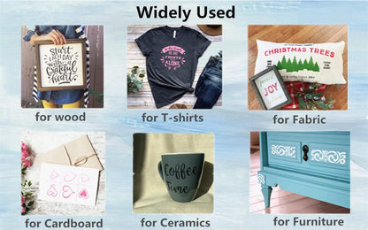 JAJADO Silk Screen Stencils Reusable Flower Mesh Transfers Stencil Self-Adhesive Silk Screen Printing Stencil, Plants Wildflower Painting Crafts Templates for Painting on Wood/T-Shirt/Wall/Mug - color: Flowers