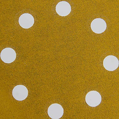 5-Inch 8-Hole Hook and Loop Sanding Discs, Orbital Sander Sandpaper Discs, 100 Pieces Round Sandpaper Set, 180 Grit - size: 180-Grit